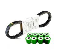 CINGHIA TRASMISSIONE + RULLI VARIATORE ORIGINALI PIAGGIO MP3 LT - SPORT 400 2008