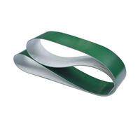 cinghia trasportatrice di trasmissione verde in PV 1 pezzo di cinghia trasportatrice di trasmissione verde in PVC, perimetro della cinghia industriale: 600 mm-1050 mm(1000mm,5MM THICK_WIDTH 30MM)