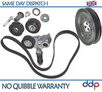 Cinghia Ventilatore Albero Puleggia Kit Tenditore Per Ford Mondoe Mk3, Transit