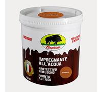 Cinghiale 807 Impregnante all'Acqua 0,75 Litri Colore Douglas per Legno Inodore VOC Bassissimi Protettivo e Nutriente