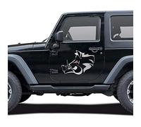 Cinghiale Adesivo Foglio Decorazione per Auto Accessori Cinghiale Testa Motivo Cinghiale Cacciatori Forestali Adesivo Auto (Argento, Grande Gioco KX042 KX064)