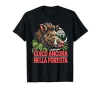 Cinghiale Cacciatore Gioco Ancora nella Foresta Maglietta