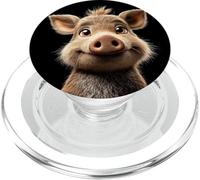 Cinghiale Cacciatori di Selvaggina Suini Cinghiali PopSockets PopGrip per MagSafe