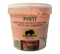CINGHIALE - IDROPITTURA PRONTA COLORATA 4 LT ROSA REGALE