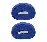 Cinghiali per le cravatte da carico - fibbia per camme in lega di zinco resistente, cinghia forte e lacrimale, versatile per portata del tetto del rimorchio per camion, set di (type 1)