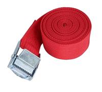 Cinghie A Cricchetto Cinghie for auto con chiusura a strappo, cinghie a cricchetto, fissaggio for portabagagli, 25 mm x 5 m(Red)