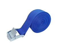 Cinghie a cricchetto per carichi pesanti, Cinghie di ancoraggio for carico multicolore da 5 metri con fibbia for moto, auto, bicicletta(Blue)