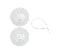 Cinghie adesive trasparenti senza trapano per mobili e pareti, per libreria, comò