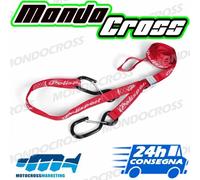 CINGHIE ANCORAGGIO CON GANCI A S PLASTIFICATI Larghezza 22 mm Lunghezza 2,2 m
