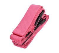 Cinghie Bagaglio Cintura Valigia con 2 Fibbie,2Mx5cm Croce Regolabile Rose Rosso