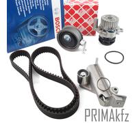 Bosch Cinghia Distribuzione + Ruoli Pompa Acqua per Audi Seat Skoda VW 1.8 1.8T