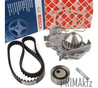 Cinghie Bosch + Rullo di Serraggio + Febi Wapu per Dacia Logan Renault 1.4 1.6