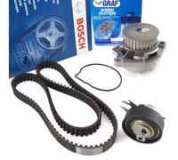 Cinghie Bosch + Galoppino Wapu per VW Golf 3 Polo 6N Caddy II Seat 1.4 1.4i