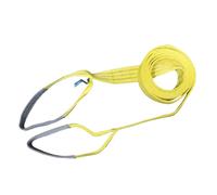 CINGHIE BRACHE FASCE DI SOLLEVAMENTO A DOPPIO STRATO GIALLO PORTATA MAX 6000 KG
