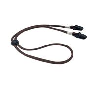 Cinghie Cappelli, Sottogola Cappelli - Clip per Cappelli Regolabile Lunga 80 Cm Viaggi, Cinghietta Cappelli Facile da Trasportare, Sottogola in Poliestere con Fibbia a Doppio Strato per L'arrampicata