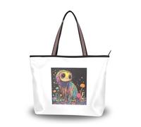 Cinghie con cerniera in tessuto di seta per borse eleganti borse da donna sotto per tutti i giorni e viaggi, Colorato, Medium