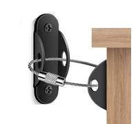 Cinghie da parete per mobili, cinghie di sicurezza per mobili, kit antiribaltamento per cassettiera in metallo, fissaggio a parete, connettore a parete per cassettiera, armadio, libreria, scaffali.