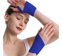Cinghie da polso per sollevamento pesi 1 tutore for polso regolabile, supporto for for notte e giorno, for uomini donne(Blue-1pcs)