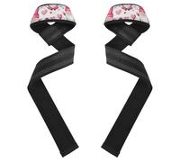 Cinghie da polso per sollevamento pesi, a forma di cuore e gnomi, 66 cm, antiscivolo, per sollevamento pesi, bodybuilding, powerlifting e stacchi da terra per hacer ejercicio