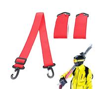 Cinghie Da Sci | Supporto Regolabile Per Spalla Con Fissaggio Fisso | Cinghie Utilitarie - Per Stivali, Bastoncini Da Sci, Uomini E Donne, Arrampicata, Ciaspole, Scarpe Da Snowboard