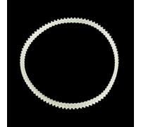 Cinghie Dentate Nylon da Cucito 2 Cinghie Dentate Nylon da Cucito(34cm) | Compatibile domestiche, lunghezza variabile 32.5-35.5cm, sostituzione per facile, colore per beige casuale