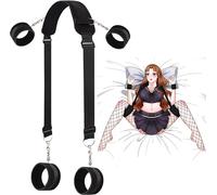 ̣ σ Cinghie Di Allenamento Per Mani E Gambe In Nylon Nero Per Una Forte Muscolatura, Un Regalo Originale Per Uomini E Donne!