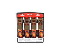 Cinghie di ancoraggio AMIO BELT-03 25 mm 4,5 m 700 kg 8 pezzi