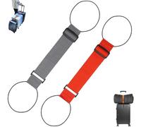 Cinghie di collegamento per bagagli multiuso, resistenti e regolabili, cinghie da viaggio Rainbow con corda elastica, cinghie di collegamento per valigie (19)