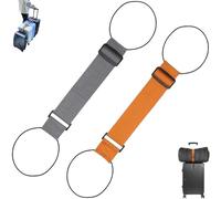 Cinghie di collegamento per bagagli multiuso, resistenti e regolabili, cinghie da viaggio Rainbow con corda elastica, cinghie di collegamento per valigie (31)