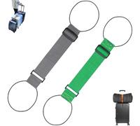 Cinghie di collegamento per bagagli multiuso, resistenti e regolabili, cinghie da viaggio Rainbow con corda elastica, cinghie di collegamento per valigie (33)