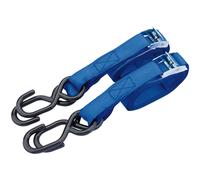 Cinghie Di Fissaggio Draper A Cricchetto 2,5M X 25Mm 125Kg 2 Pezzi 60962