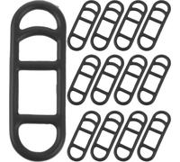 Cinghie di fissaggio per lampade da bici da 30 pezzi Cinghie per torce