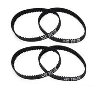 Cinghie di gomma per Bosch PBS 75 e modelli PBS 75 E, codice parte n. 1604736005, cinghie dentate di ricambio per aspirapolvere (confezione da 4)