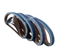 Cinghie di levigatura levigatrice zirconio a dito ad aria 20 mm 520 mm x 20...