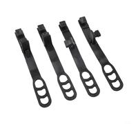 Cinghie di montaggio della lampada anteriore fuoristrada con vibrazioni | Adatto a forcelle da 30 a 43 mm, montaggio, previene scosse leggere, pronto per fuoristrada, set da 4 pezzi