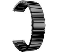 Cinghie di orologi 18 mm 20mm 22 mm Watch universal Watch Bracciale di sostituzione in acciaio inossidabile per Samsung Gear S2 Classic S3 Frontier Classic 0000 (Colore: Black, dimensioni: 18mm