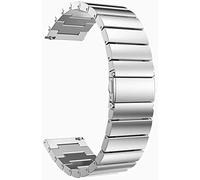 Cinghie di orologi 18 mm 20mm 22 mm Watch universal Watch Bracciale di sostituzione in acciaio inossidabile per Samsung Gear S2 Classic S3 Frontier Classic 0000 (Colore: Black, dimensioni: 18mm