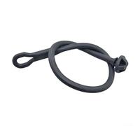 Cinghie di ricambio per ripiano posteriore per Golf 2 3 e per modelli Polo dal 1994 al 1999, 2 pezzi, numero OEM 1H6863447, materiale ABS nero