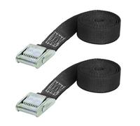 Cinghie di serraggio 4m x 2.5cm per bicicletta - set di 2
