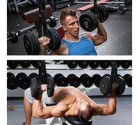 Cinghie di Sicurezza per Manubri Regolabili Confezione da 2 per Allenamento Benc