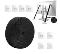 Cinghie di sicurezza per TV Strumento di stabilità dei mobili senza forare | Cinghie per TV a Schermo per Casa Soggiorno Camera da Letto Ufficio Aula Comò Armadio Libreria