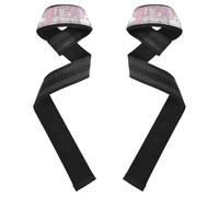 Cinghie di sollevamento per fitness, motivo cartone animato carino colorato castello delle fiabe 66 cm antiscivolo allenamento palestra accessori per sollevamento pesi, bodybuilding, powerlifting