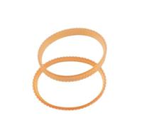 Cinghie di trasmissione 2 cinghie di trasmissione a cinghia for pialla elettrica modello NF90, arancione, larghezza 255 mm, for for utensili da lavorazione del legno