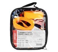 Cinghie di trasporto e corde elastiche AMIO 03293 500 kg 8 pezzi