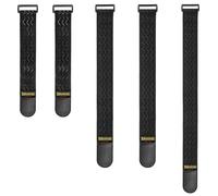 Cinghie Elastiche Con Antiscivolo - Set Da 5 Fascette Riutilizzabili Di 3 Misure