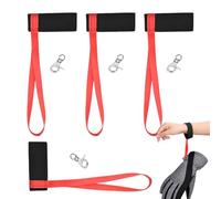 Cinghie elastiche per guanti - cordino da polso, cinghie di sicurezza per sci, manette anti-smarrimento, connettore per guanti sportivi, attrezzatura da sci e snowboard, vestibilità sicura, da