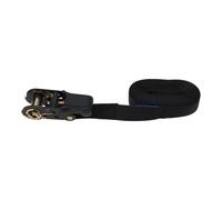 Cinghie fissaggio 1 pz 2,5cmx6m 800kg per moto camion rimorchio nero