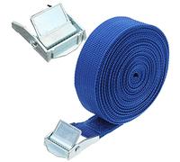 Cinghie for bagagli a cricchetto 2 pezzi 5 m 25 mm Fibbia tenditore for auto multicolore(Blue)