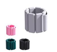 Cinghie For Pesi For Le Gambe, Set Di Pesi Da Polso For Camminare E Correre, Set Di Pesi Da Polso For Pilates, Palestra, Yoga, Cardio E Allenamento Della Forza(Gray,2 pound)