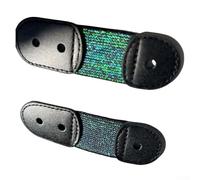 Cinghie in pelle per pattini artistici, fascia elastica per proteggere i lacci dei pattini, lacci larghi sicuri con supporto alla caviglia, accessori per stivali da pattinaggio su ghiaccio (colore